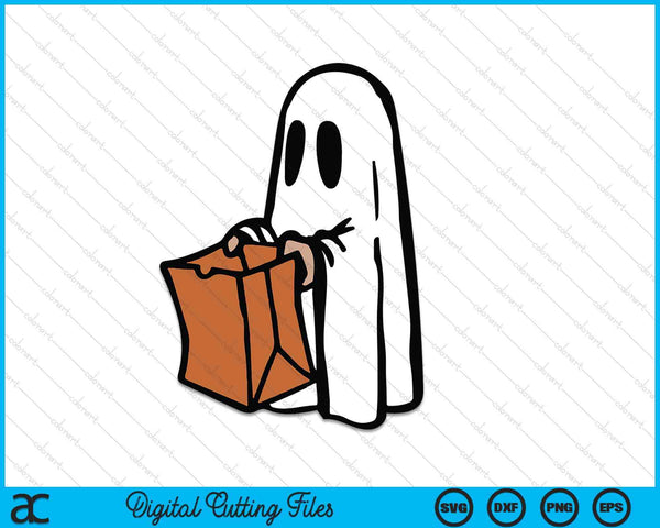 Ghost Funny Halloween SVG PNG Digital Cutting Files