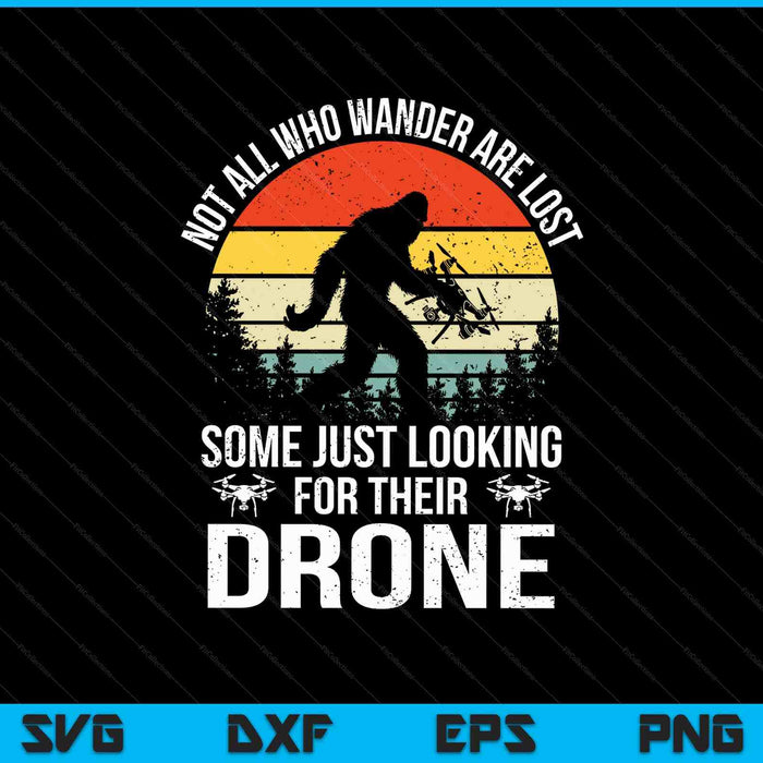 For drone lovers fpv apparel bigfoot SVG cut file