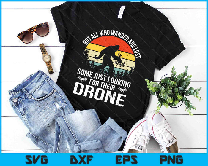 Gift For Drone Lovers & Fpv Apparel Bigfoot SVG PNG Digital Printable Files