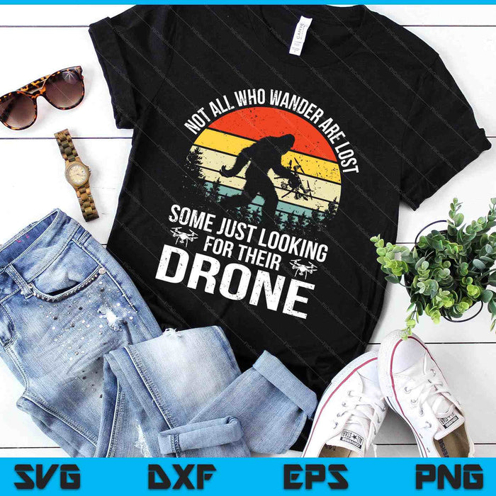 Gift For Drone Lovers & Fpv Apparel Bigfoot SVG PNG Digital Printable Files