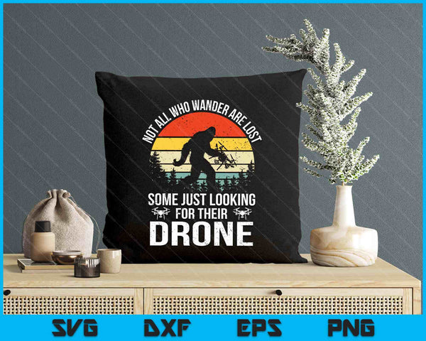 Gift For Drone Lovers & Fpv Apparel Bigfoot SVG PNG Digital Printable Files