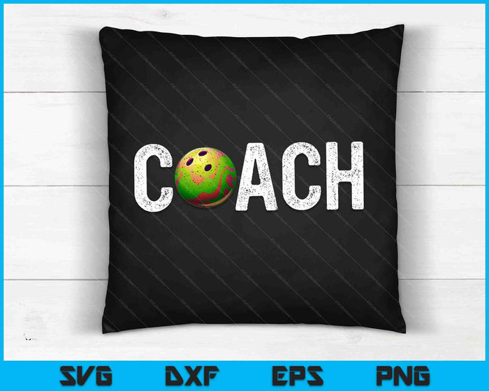 Bowlingbal Coaches Waardering Kleding Bowlingbal Coach SVG PNG Digitale Snijbestanden