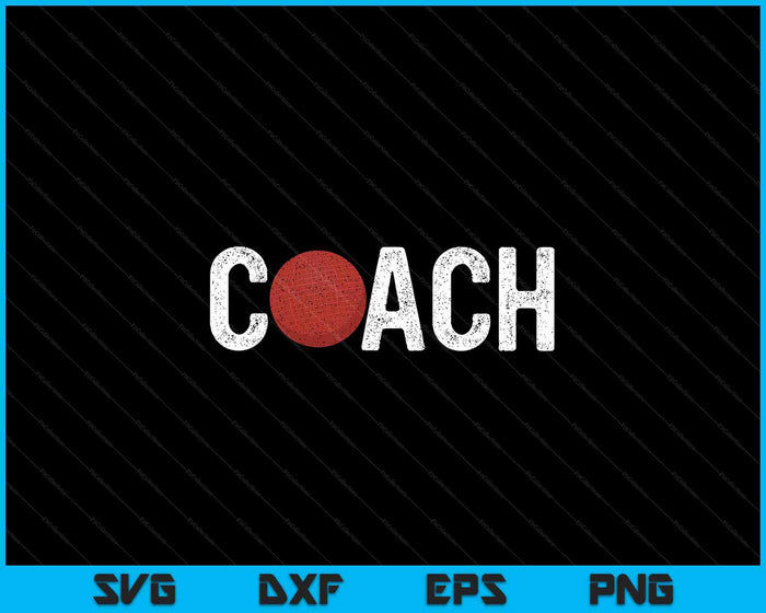 Dodgeball Coaches Waardering Kleding Dodgeball Coach SVG PNG Digitale Snijbestanden