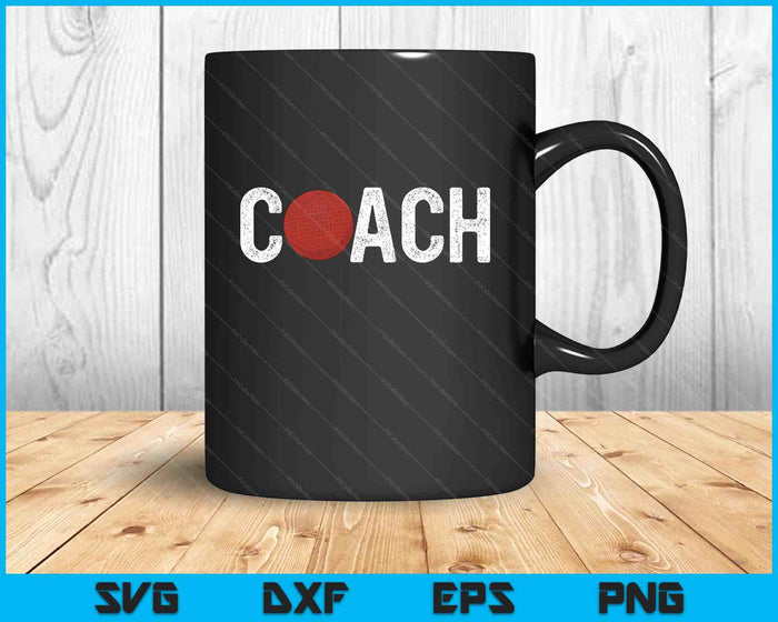 Dodgeball Coaches Waardering Kleding Dodgeball Coach SVG PNG Digitale Snijbestanden