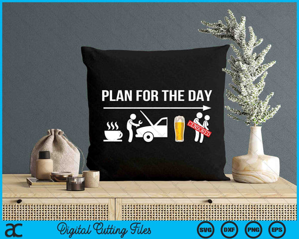 Gifts For Mechanics Funny Coffee Wrench Beer Adult Humor SVG PNG Digital Printable Files