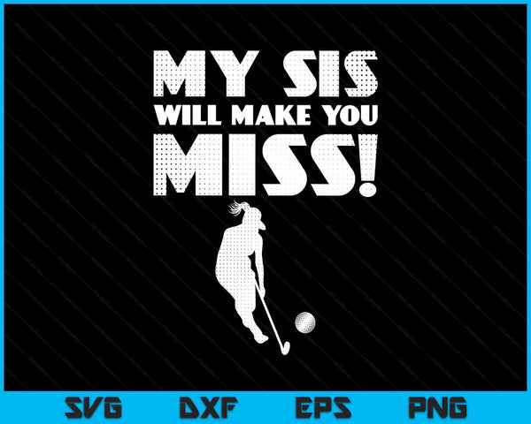 Girls hockey pitcher sister brother SVG PNG cut file for Cricut