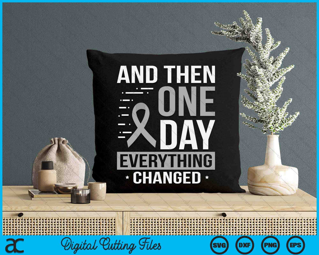 Glioblastoma Awareness Movement Brain Tumor Awareness Ribbon SVG Files ...