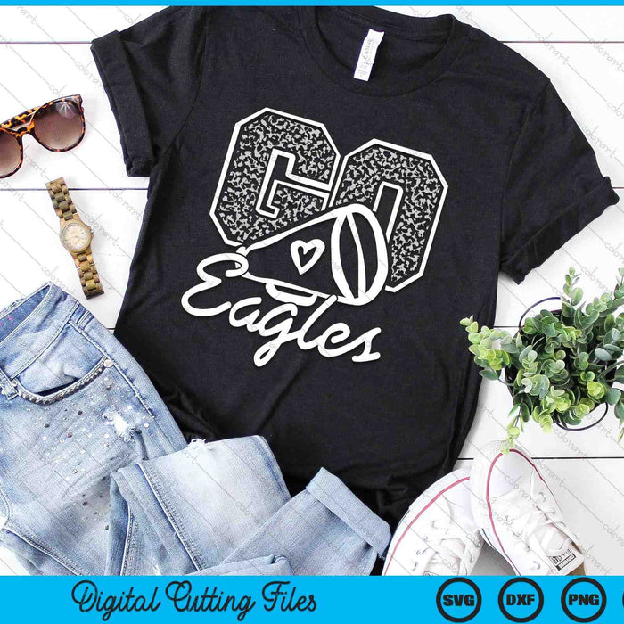 Go Cheer Eagles Sports SVG PNG Digital Printable Files