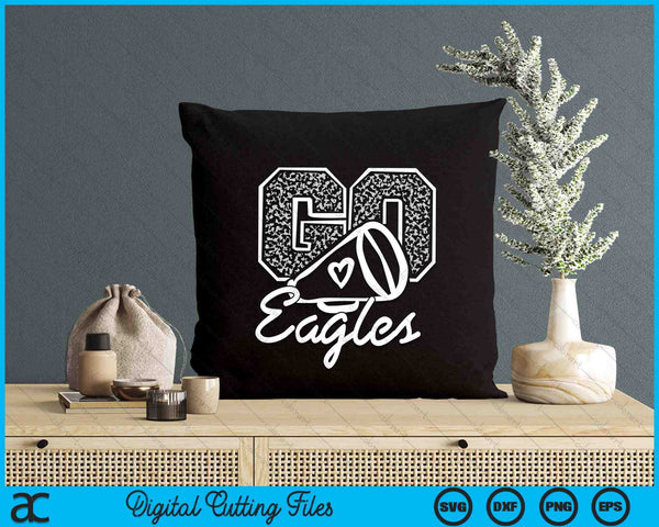 Go Cheer Eagles Sports SVG PNG Digital Printable Files
