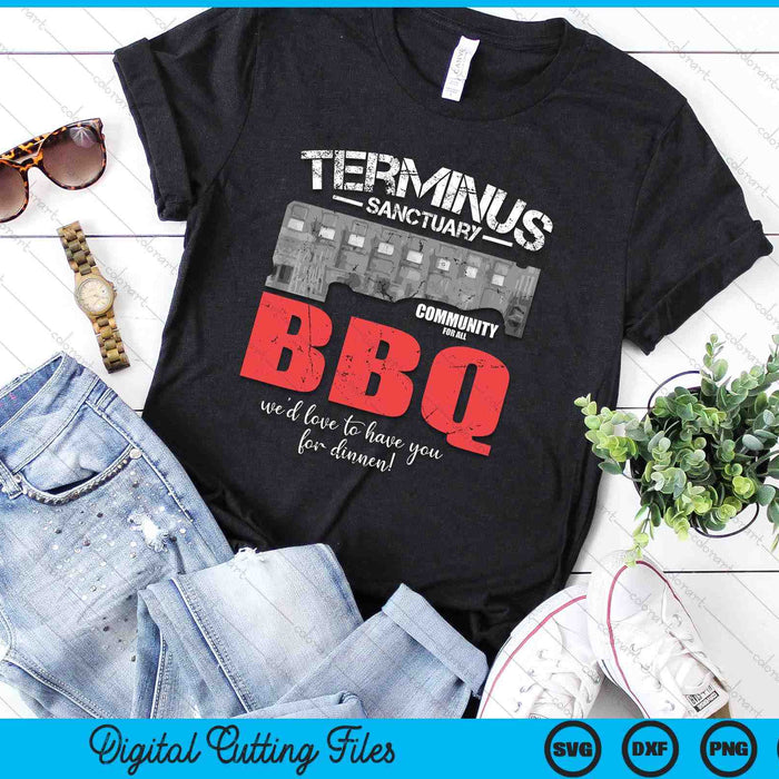 Go Out Adult Terminus BBQ Funny Zombie Apocalypse SVG PNG Digital Printable Files