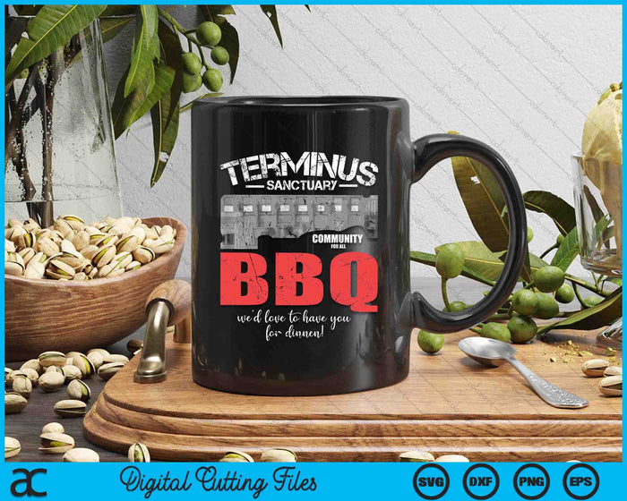 Go Out Adult Terminus BBQ Funny Zombie Apocalypse SVG PNG Digital Printable Files