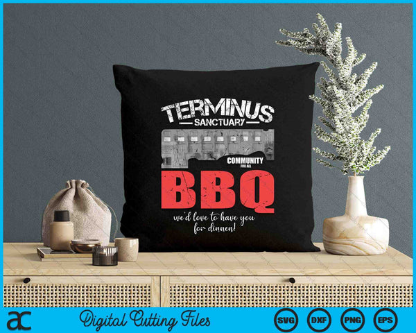 Go Out Adult Terminus BBQ Funny Zombie Apocalypse SVG PNG Digital Printable Files