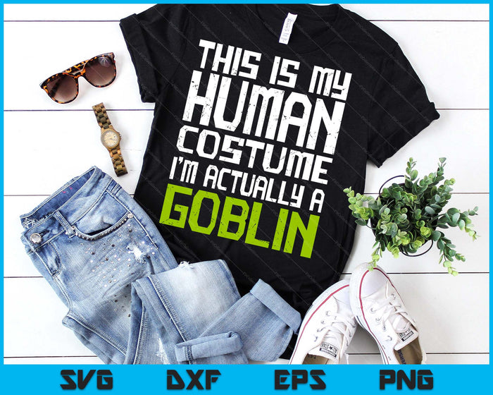 Goblin Creature Fantasy World Goblin Leprechaun Costume SVG PNG Digital Printable Files