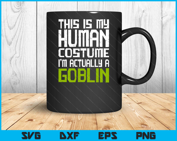 Goblin Creature Fantasy World Goblin Leprechaun Costume SVG PNG Digital Printable Files