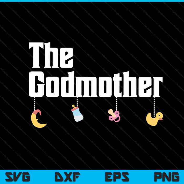 Godmother Godson Goddaughter SVG PNG Digital Cutting Files