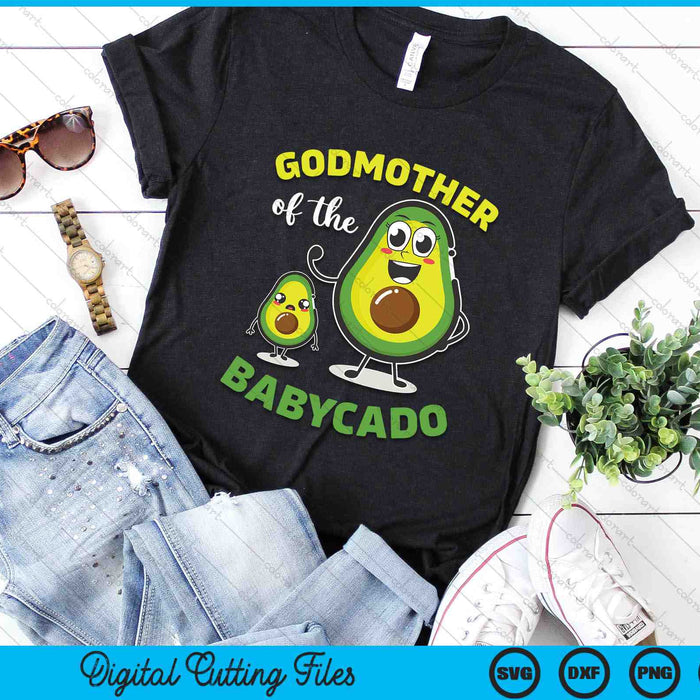 Godmother Of The Babycado Avocado Family Matching SVG PNG Digital Printable Files