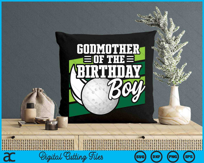 Godmother Of The Birthday Boy Hockey Lover Birthday SVG PNG Digital Printable Files
