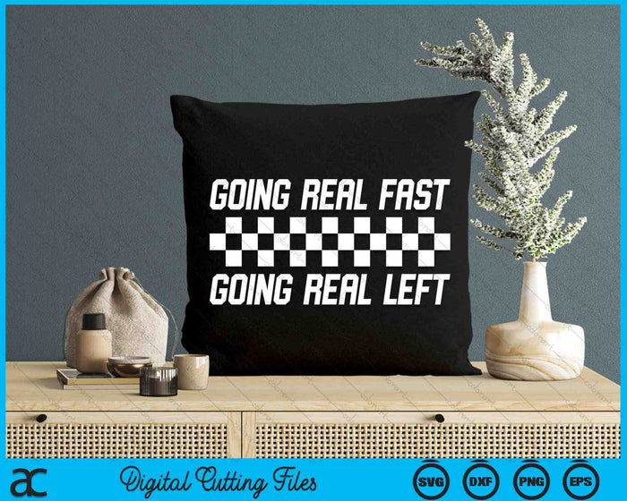 Going Real Fast and Going Real Left Memes Joke Racing SVG PNG Digital Cutting Files