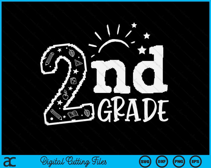 Going To 2nd Grade Teacher Squad SVG PNG Digital Cutting Files