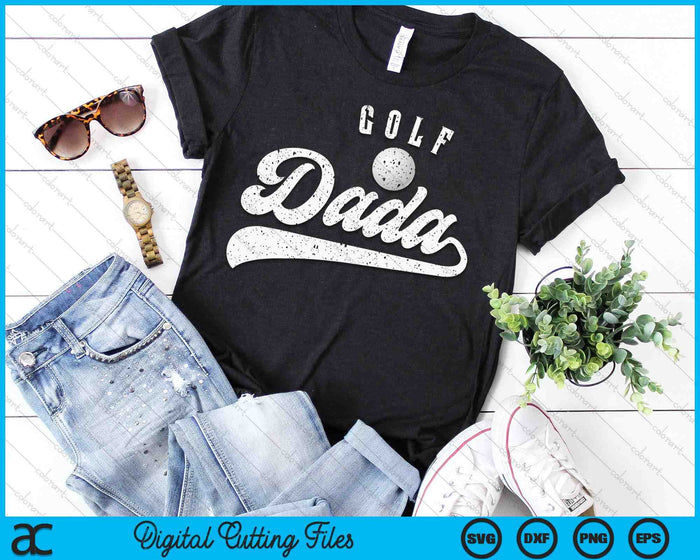 Golf Dada SVG PNG Digital Cutting File