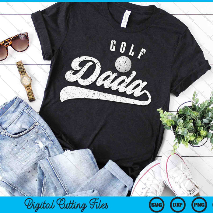 Golf Dada SVG PNG Digital Cutting File