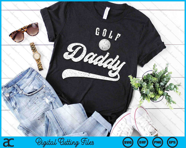 Golf Daddy SVG PNG Digital Cutting File