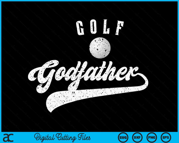 Golf Godfather SVG PNG Digital Cutting File