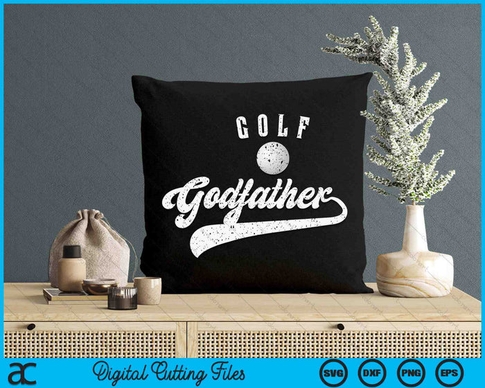 Golf Godfather SVG PNG Digital Cutting File