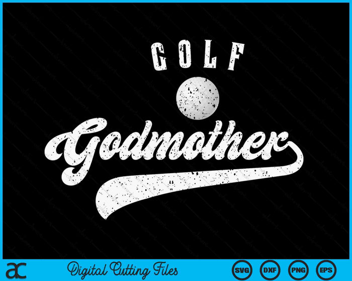 Golf Godmother SVG PNG Digital Cutting File