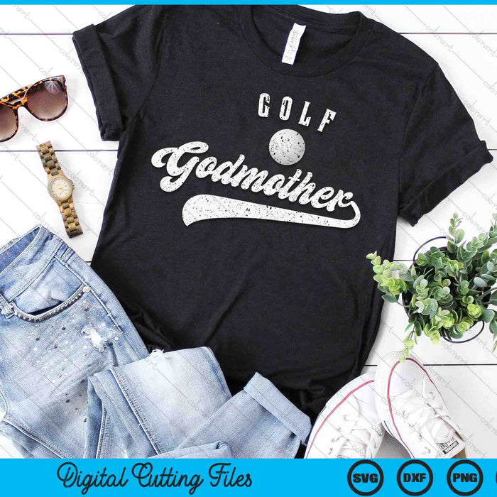 Golf Godmother SVG PNG Digital Cutting File