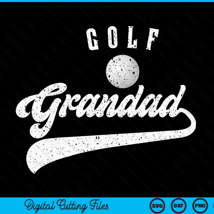 Golf grandad SVG cut file