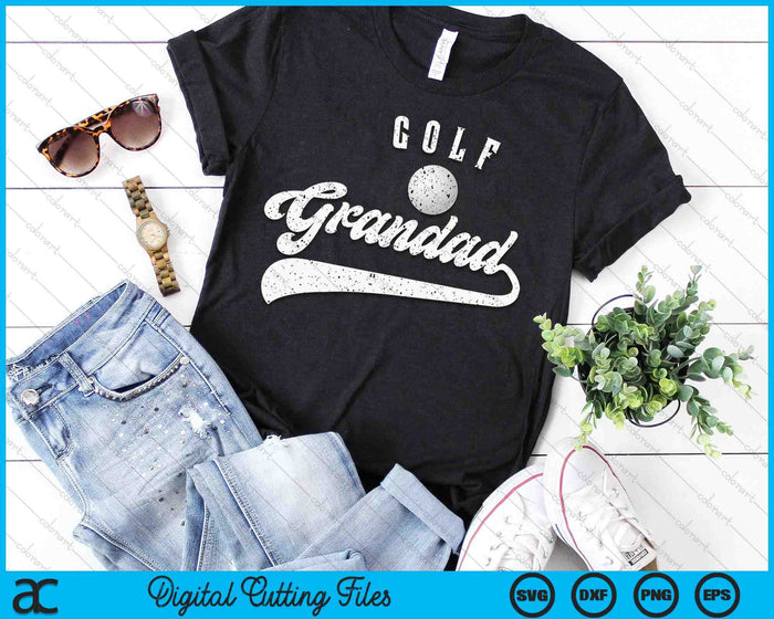 Golf Grandad SVG PNG Digital Cutting File