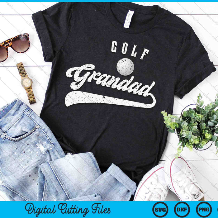 Golf Grandad SVG PNG Digital Cutting File