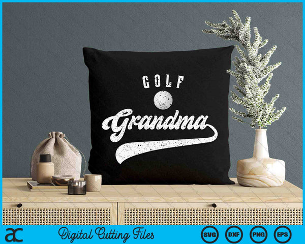 Golf Grandma SVG PNG Digital Cutting File