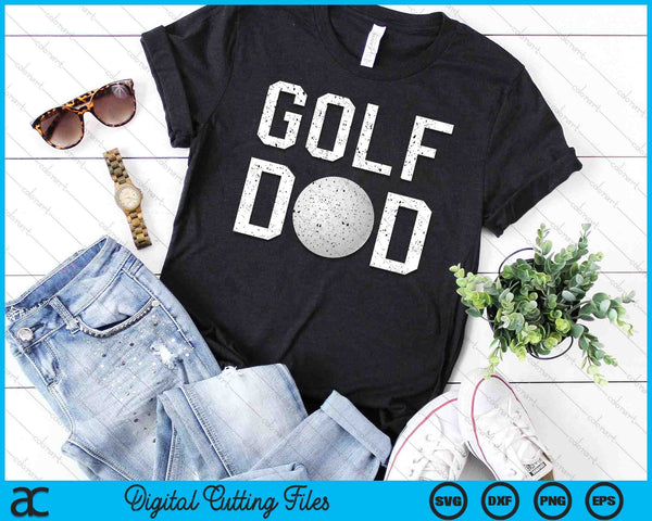 Golf Dad Clothing Retro Vintage Golf Dad SVG PNG Cutting Printable Files
