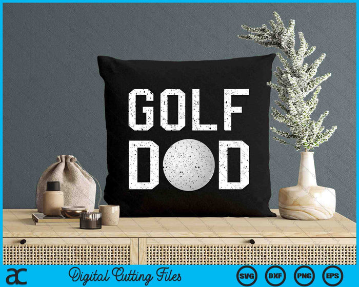 Golf Dad Clothing Retro Vintage Golf Dad SVG PNG Cutting Printable Files