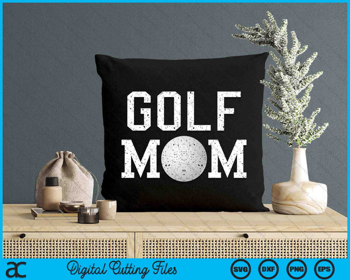 Golf Mama Clothing Retro Vintage Golf Mom SVG PNG Cutting Printable Files