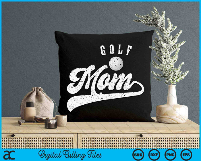 Golf Mom SVG PNG Digital Cutting File
