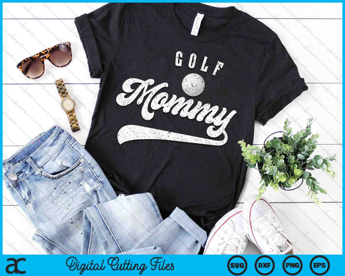 Golf Mommy SVG PNG Digital Cutting File