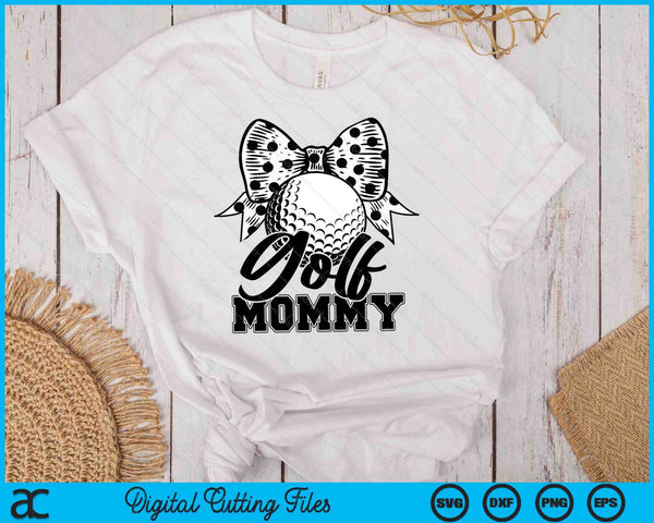 Golf Mommy Game Day Mother's Day SVG PNG Digital Printable Files