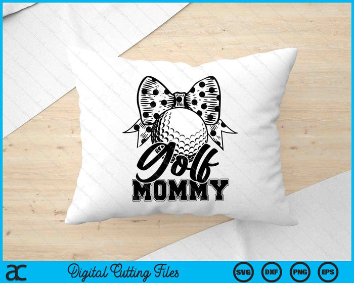 Golf Mommy Game Day Mother's Day SVG PNG Digital Printable Files