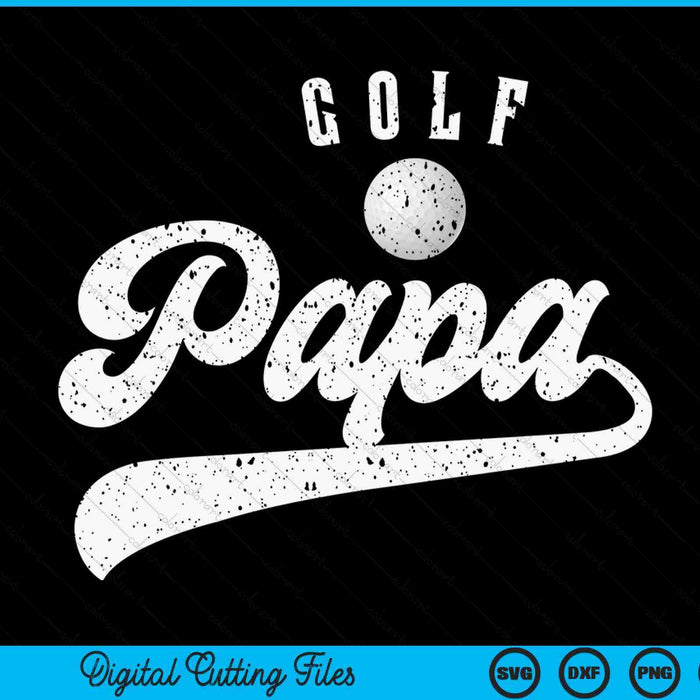 Golf papa SVG cut file