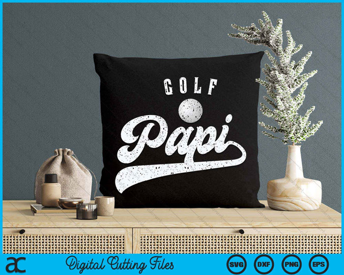 Golf Papi SVG PNG Digital Cutting File