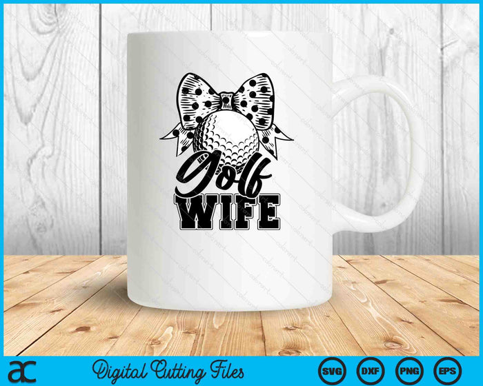 Golf Wife Game Day Mother's Day SVG PNG Digital Printable Files