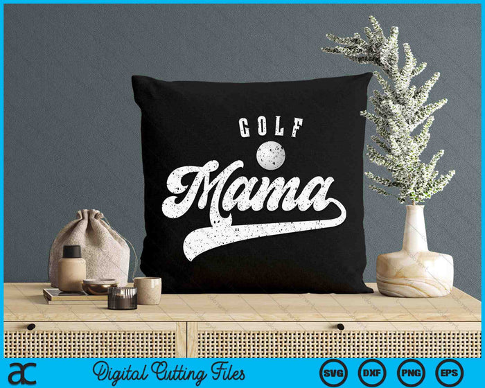 Golf Mama SVG PNG Digital Cutting File