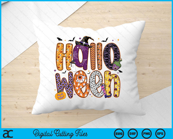 Gothic Halloween Spooky Season Trick Or Treat SVG PNG Digital Printable Files