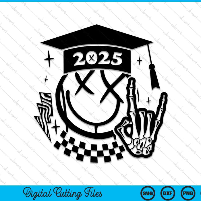 Afstuderen 2025 Senior 2025 SVG PNG digitale snijbestanden