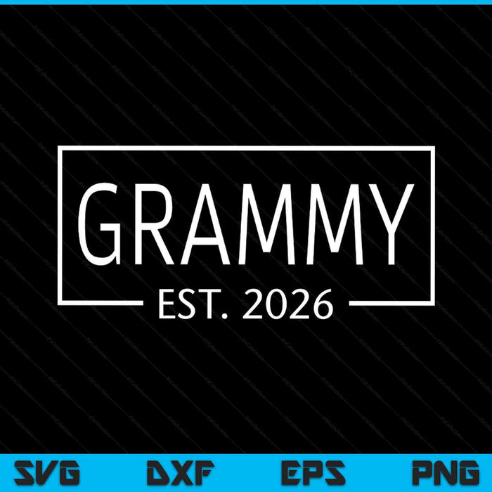 Grammy est 2026 promoted to grammy 2026 pregnancy announcement SVG cut file