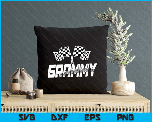 Grammy Pit Crew Family Racing Birthday Race Car SVG PNG Digital Printable Files