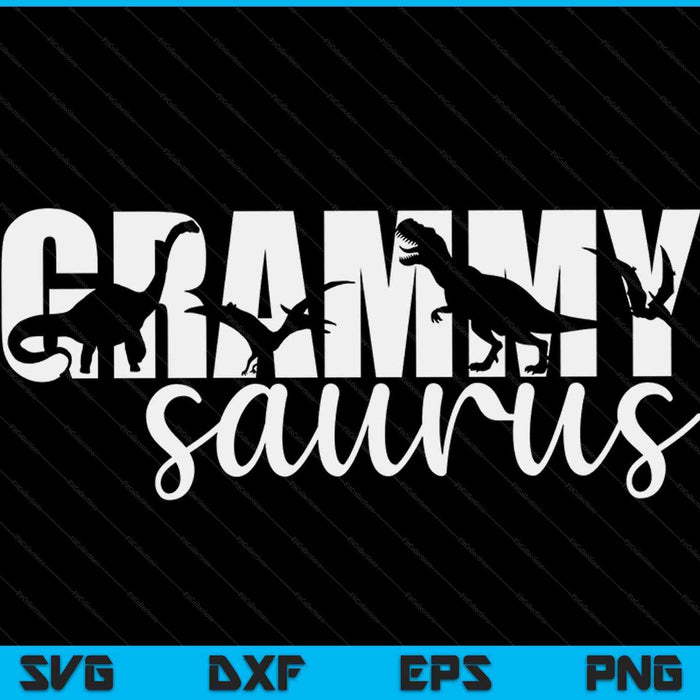 Grammysaurus T rex Dinosaur Grammy Saurus Mother's Day SVG PNG Digital Cutting Files